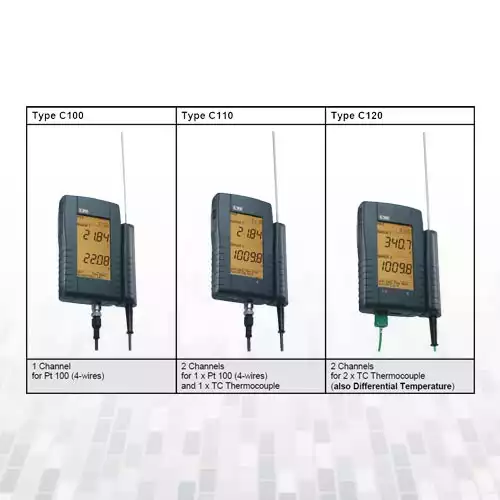 Portatif dijital termometre C100/110/120